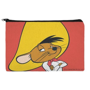 Looney Tunes Speedy Gonzales Makeup Cosmetic Bag Organizer Pouch - 1 of 4