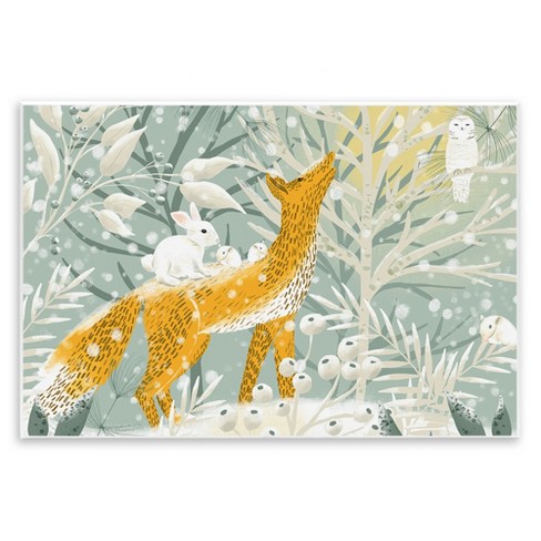 Stupell Industries Winter Forest Animals Wall Plaque Art - image 1 of 4