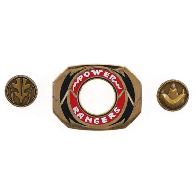 Lineage Studios Power Rangers Legacy Morpher 3 Piece Pin Set | Green/White Edition