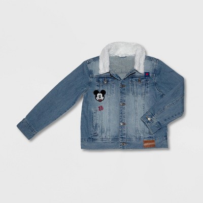 levi's mickey mouse denim jacket