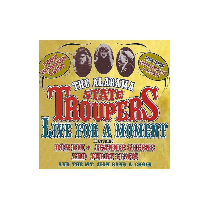 Alabama State Troupers - Live for a Moment (CD), 1 of 2