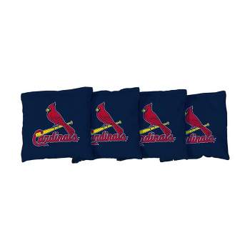 4 CORNHOLE BAGS sga st louis cardinals NEW promo item bean RED & GREY  giveaway