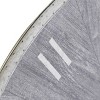 Metal and Wood Spencer Industrial Wall Clock with Chalk Gray - StyleCraft: 30" Analog, Indoor Decorative Timepiece - 2 of 3