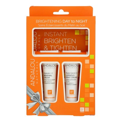 Andalou Naturals Brightening Instant Brighten and Tighten Cream - 1 ct