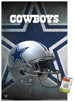 Nfl Dallas Cowboys Chrome Mini Hover Helmet Sports Memorabilia : Target