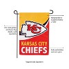 Evergreen Flag, DS New Burlap, Garden, Kansas City Chiefs - 3 of 4