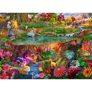 Brain Tree - Dream Paradise 1000 Pieces Jigsaw Puzzle - Random Cut - 27.5"lx19.5"w - 1 of 1