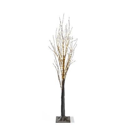 TAG Twinkle LED Pine Tree Christmas Winter Tabletop Mantel Decorations 4 ft
