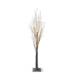 TAG Twinkle LED Pine Tree Christmas Winter Tabletop Mantel Decorations 4 ft - 1 of 3