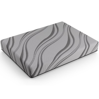 NicBex 10 Inch Gel Memory Foam Mattress for a Cool Sleep,Fiberglass Free,Medium Feel Mattresses,Gray