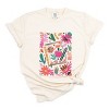 Simply Sage Market Boho Teacher Book Floral Garment Dyed Tee - 2 of 4