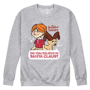 Men's - The Year Without a Santa Claus - Do You Believe In Santa Claus Graphic Fleece Sweatshirt - 1 of 4
