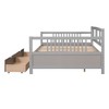 Solid Wood Daybed with Storage Drawers, Wooden Daybed Frame for Bedroom Living Room Bedroom - 4 of 4