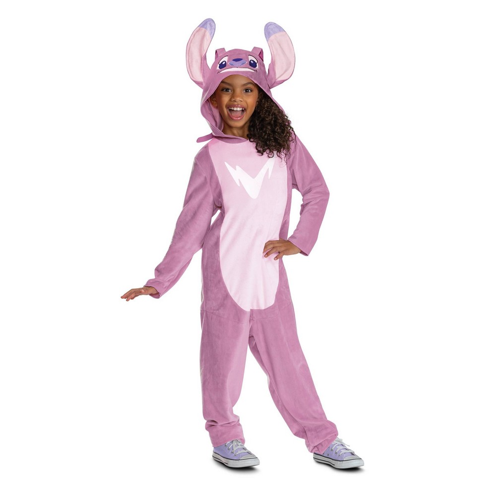 Disney Kids' Lilo & Stitch Angel Classic Costume Jumpsuit 10-12
