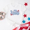 Simply Sage Market Patriotic 1776 Checkered Short Sleeve Tee - 3 of 4