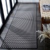 Terrace TER804 Power Loomed UV Resistant Stain Resistant Non-Shedding Indoor/Outdoor Rugs - Safavieh - 3 of 4