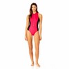 Coppersuit Women's Colorblock Zip Front One Piece Swimsuit - 4 of 4