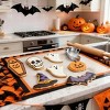 Aoibox Halloween Cookie Cutters Set - 7 Piece Stainless Steel Shapes for Baking, Ghost, Pumpkin, Bat, Cat, Skull, Coffin, Witch Hat, Holiday Decor - 4 of 4