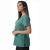 Dreamcrest Ultra Soft Women's Scrub Tops Medical Scrubs Nursing Uniforms - 2 of 3
