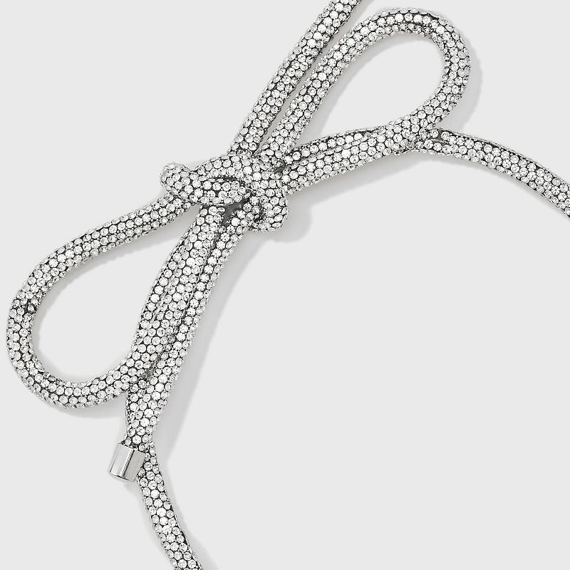 Bow Headband - A New Day&#8482; Silver, 4 of 7