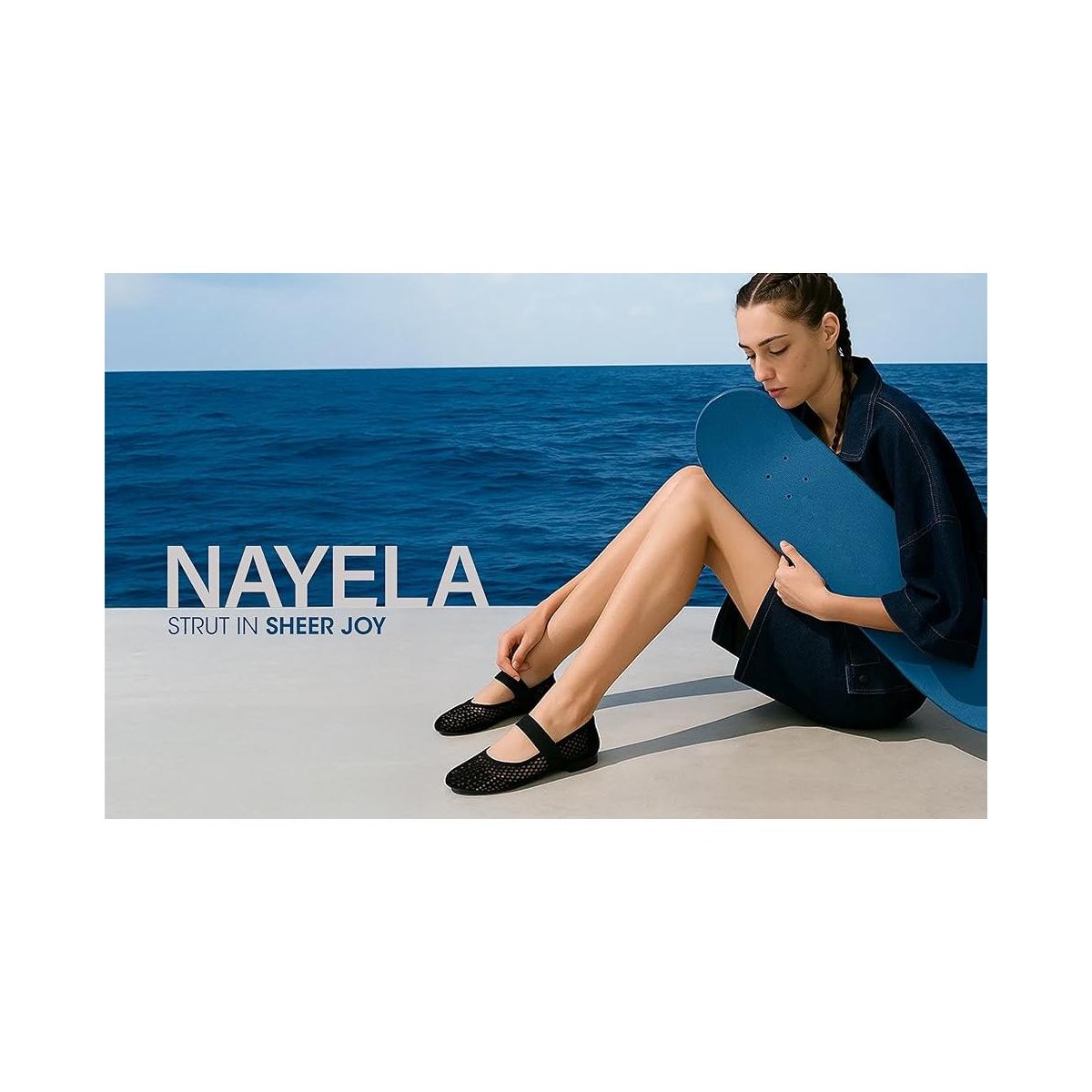 Обувь London Rag Womens Nayela Mid-Foot Strap Ballerinas 9 — фото 8