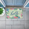 Stupell Industries Dream Garden Hello Printed Outdoor Door Mat, design by Arrolynn Weiderhold, 18"x30" - 3 of 4