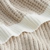 Amelie Home Reversible Chenille Knit Throw Blanket – Soft, Lightweight & Cozy - 3 of 4