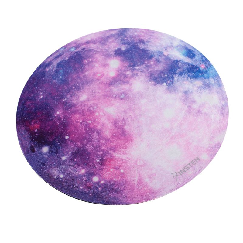 Insten Round Galaxy Mouse Pad, Anti-Slip & Smooth Mousepad Mat for Wired/Wireless Gaming Computer Mouse, 5 of 9
