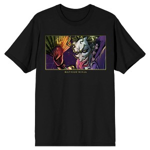Batman Ninja Joker Character Men's Black Graphic Tee - 1 of 1