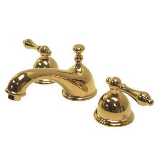 8” Lavatory Faucet Polished Brass - Kingston Brass