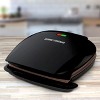 George Foreman 5-Serving Copper Color Classic Plate Electric Indoor Grill  and Panini Press in Black 985118527M - The Home Depot