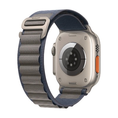 Nimbus9 Nylon Sport Band for Apple Watch 45/44/42mm & Ultra 49mm – Marine Blue