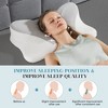 ChicFurnit Bed Pillows Supportive Memory Foam Pillow for Shoulder Ergonomic Neck Support Pillow for Bedroom, Gray, 24"*13"*5" - 4 of 4