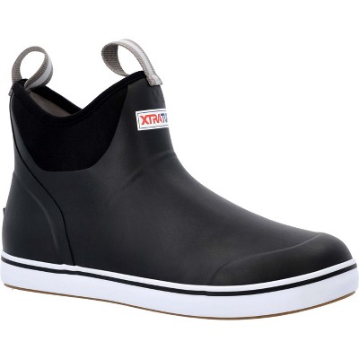 Xtratuf Men's 6 in Ankle Deck Boot, 22736, Black