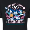Women's - Disney - In My Own League Cropped Graphic T-Shirt - 2 of 4
