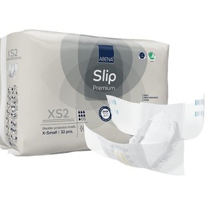 Abena Slip, Premium Incontinence Briefs, Level 2 Moderate Absorbency (Extra Small To Extra Large Sizes) - 1 of 3