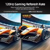 UPERFECT 18.5" Touchscreen 120Hz Portable Monitor 1080P 1200:1 Gaming Display w/ Smart Cover VESA, USB C HDMI, Built-in Speakers For Laptop/PC/console - 3 of 4