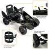 Go Kart Pedal Powered Kids Ride on Car 4 Wheel Racer Toy w/ Clutch & Hand Brake - 4 of 4