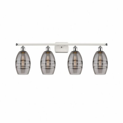 Vaz - 4 Light Bath Vanity In Industrial Style-9.13 Inches Tall and 35.88 Inches Wide