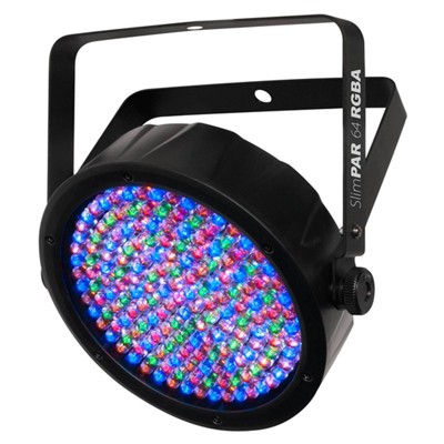 CHAUVET DJ SlimPar 64 RGBA LED DMX Slim Style Par Can Stage Lighting Effect