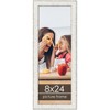 PosterPalooza | Panoramic Ornate White Picture Frame - UV Acrylic, Foam Board Backing, Hanging Hardware - 2 of 4