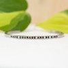 Mantra Jewelry - Have Courage and Be Kind - 3 of 4