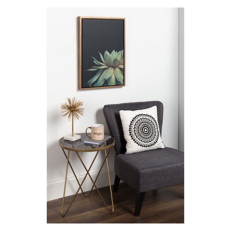 Sylvie Succulent Framed Canvas by F2 Images - Kate and Laurel, 5 of 6