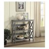 32.5" Oxford 3 Tier Bookcase - Breighton Home - 2 of 4