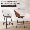 Swivel bar chair with soft pad, 2-pack - 2 of 4