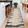 Modern Abstract Washable Living Room Bedroom Area Rugs, Soft Large Non Slip Floor Carpet for Home Office - 4 of 4