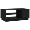 vidaXL Coffee Table Black 40.2 in.x21.7 in.x16.9 in. Engineered Wood - 2 of 4