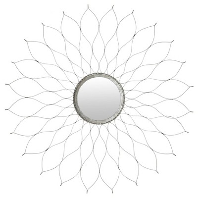 Flower Mirror Silver - Safavieh