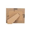 4x6 Inch Washed Driftwood Picture Frame Blue Wood, MDF & Glass by Foreside Home & Garden - 4 of 4