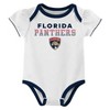NHL Florida Panthers Infant Girls' 3pk Bodysuits - 2 of 4